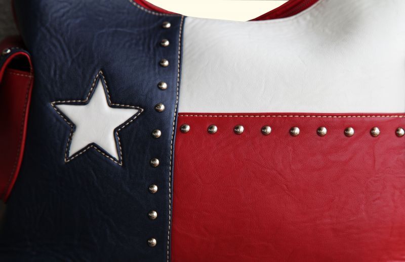 画像: ローンスター カントリー ハンドバッグ/Bucket Texas Flag