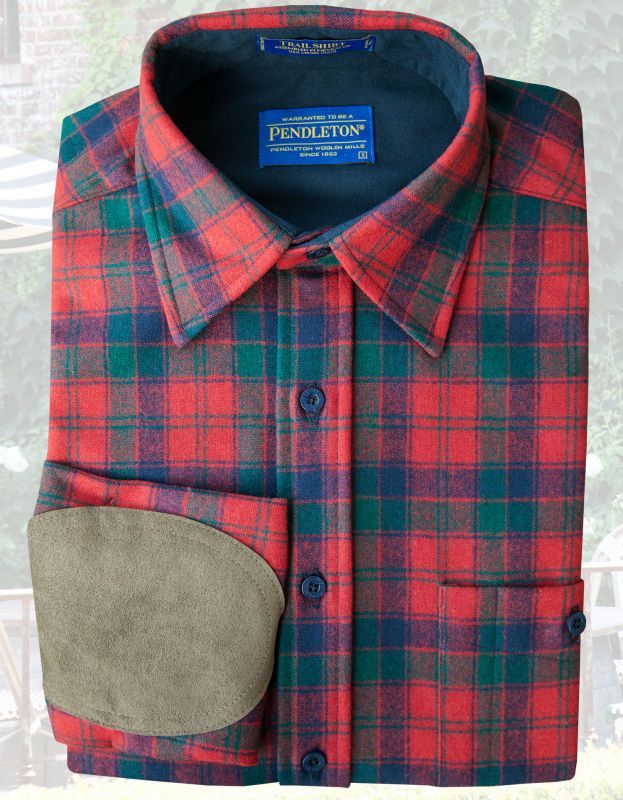 画像: ペンドルトン ウール シャツ・エルボーパッチ トレイルシャツ ロバートソンタータン/Pendleton Trail Shirt (Robertson Tartan)