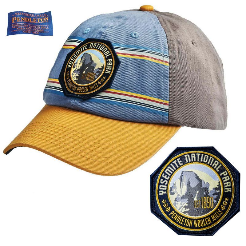 画像1: ペンドルトン ナショナルパーク 国立公園 キャップ（ヨセミテ）/Pendleton National Park Cap(Blue/Gold Yosemite)