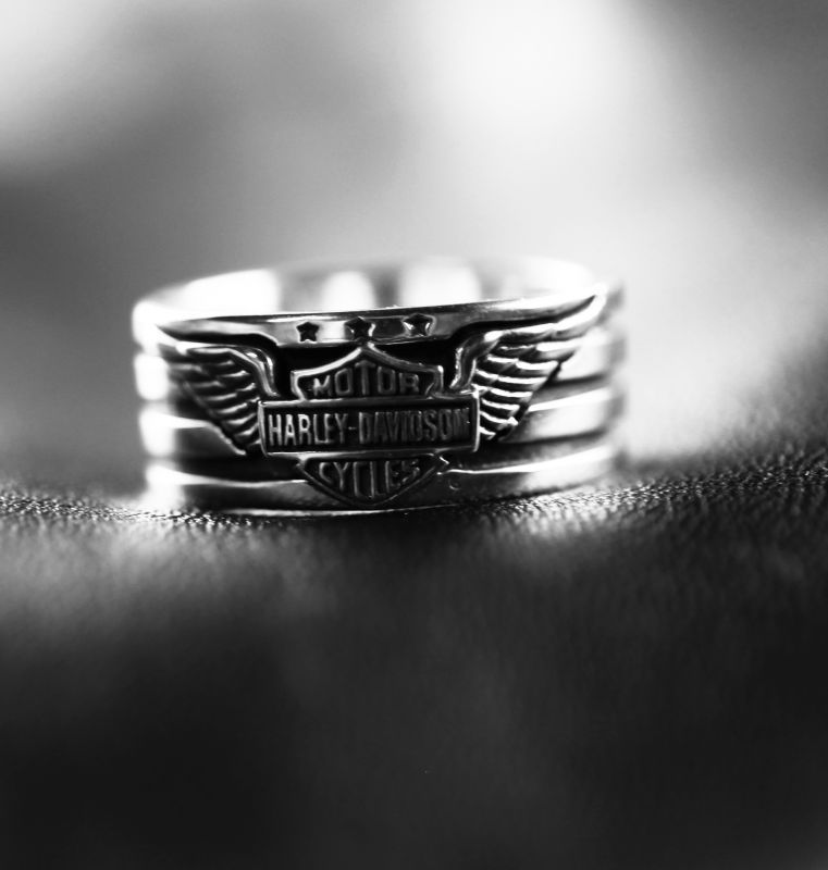 画像: ハーレーダビッドソン シルバーリング/Harley Davidson Sterling Silver Ring