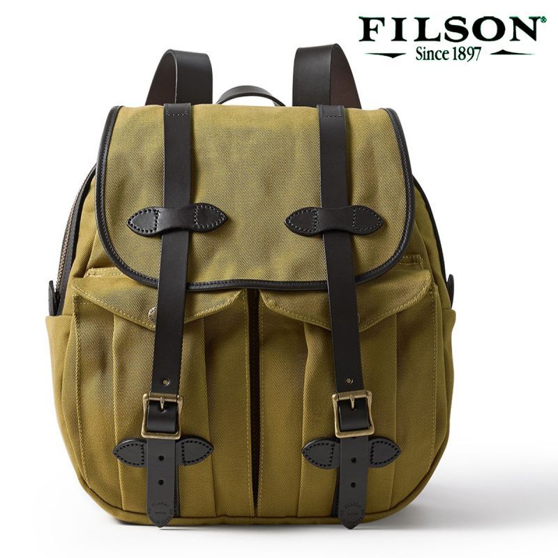 画像1: フィルソン リュックサック（タン）/Filson Rucksack