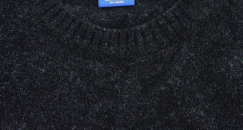 画像: ペンドルトン シェトランド ウール セーター（ブラック ヘザー）S/Pendleton Shetland Wool Sweater Black Heather