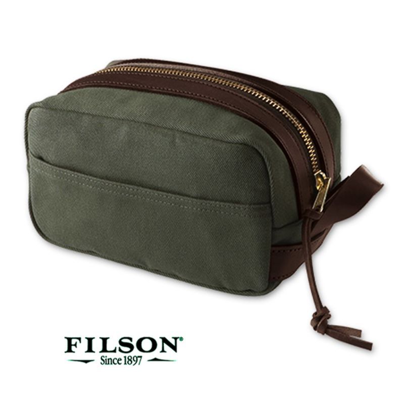 フィルソン トラベルキット（オッターグリーン）/Filson Travel Kit