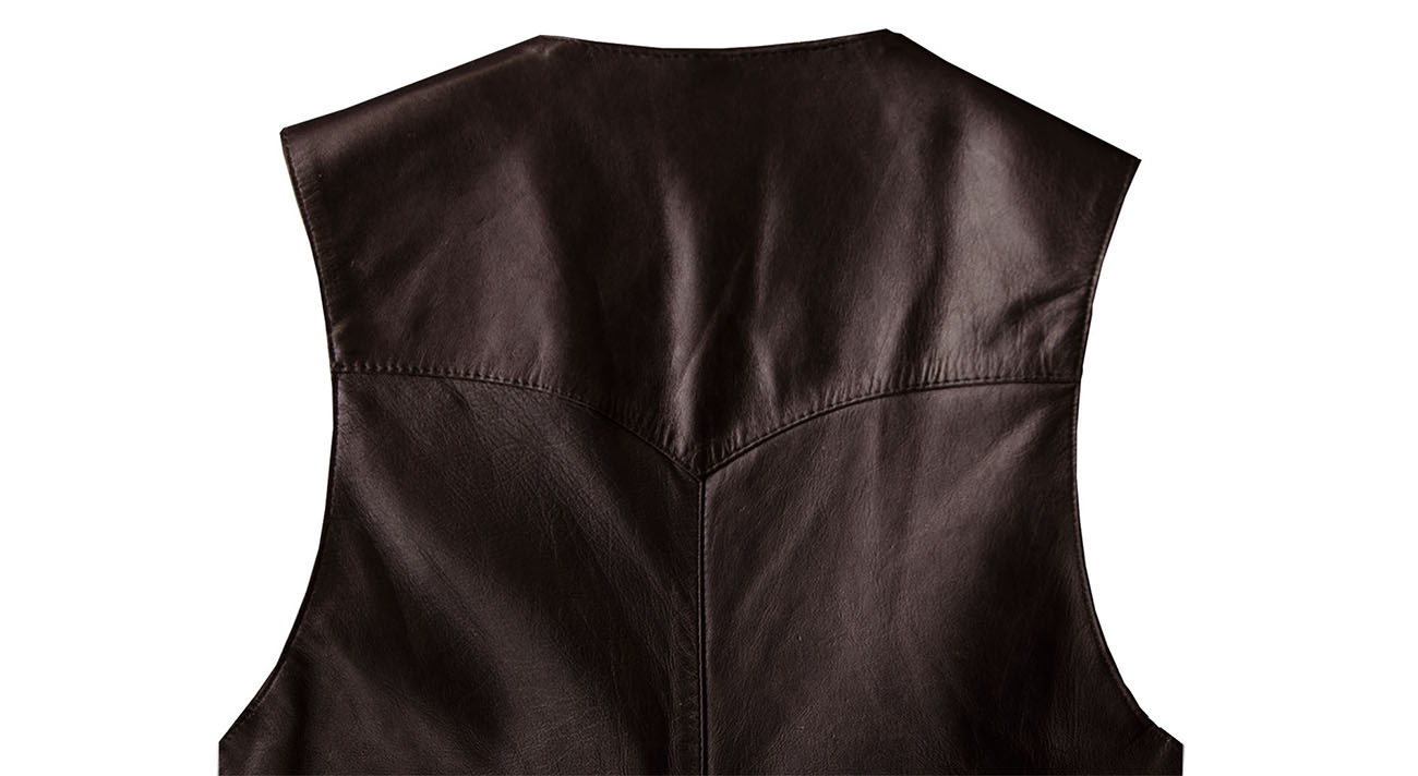 画像: コンチネンタル レザー ウエスタン レザーベスト（エスプレッソ）/Continental Leather Fashions Western Leather Vest(Espresso)