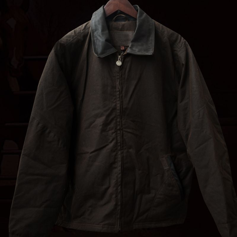 画像1: アウトバック トレーディング オイルスキン ジャケット（ブロンズ）M/Outback Trading Oilskin Jacket