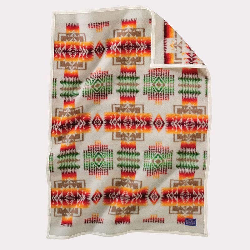 画像1: ペンドルトン チーフジョセフ ムチャチョ ブランケット（アイボリー）/Pendleton Chief Joseph Muchacho Blanket(Ivory)