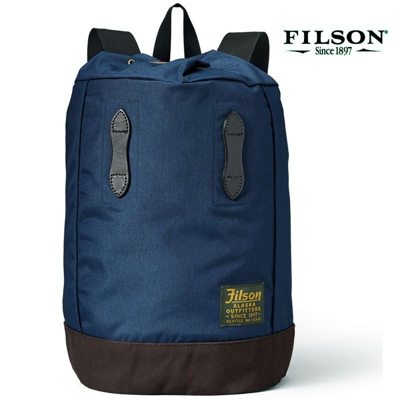 画像1: フィルソン デイパック・バックパック（ネイビー）/Filson Day Pack(Navy)