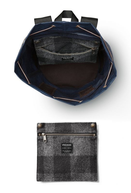 画像4: フィルソン デイパック・バックパック（ネイビー）/Filson Day Pack(Navy)