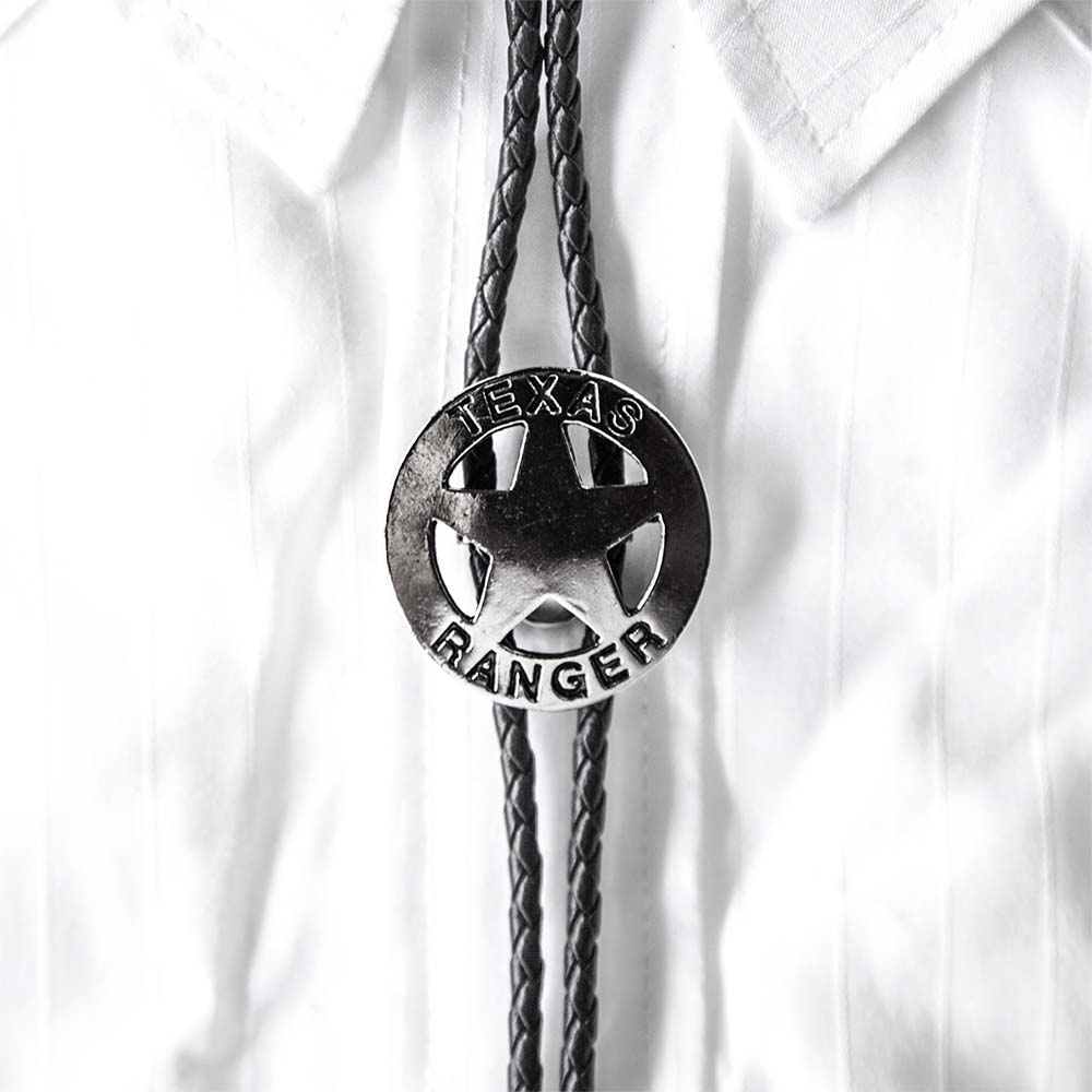 画像: テキサス レンジャー ボロタイ シルバースター/Bolo Tie Texas Ranger