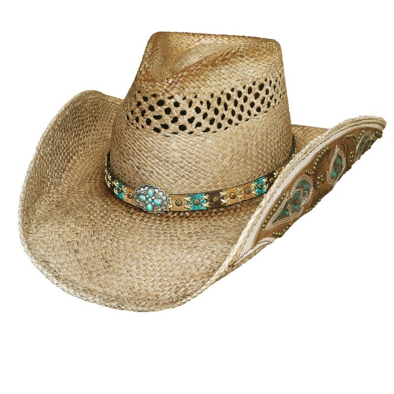 画像: ハンドウーブン パナマ カウガール ストローハット（ナチュラル）M/Genuine Panama Hand Woven Straw Hat (Natural)