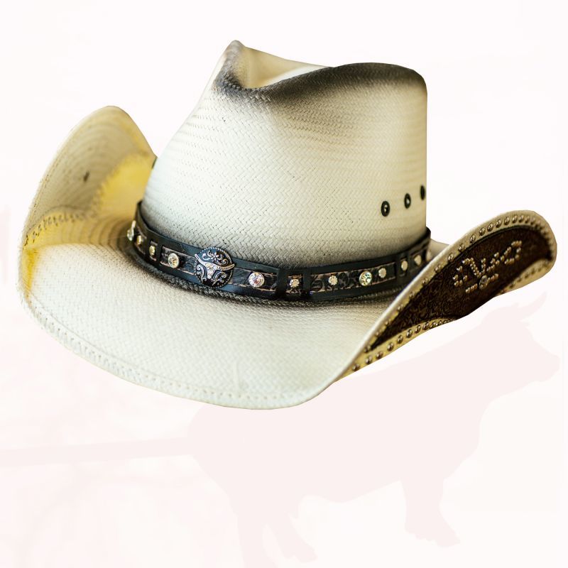 画像: ブルハイド ウエスタン ストローハット ルーズマイマインド（ナチュラル）/Bullhide Western Straw Hat Lose My Mind(Natural)