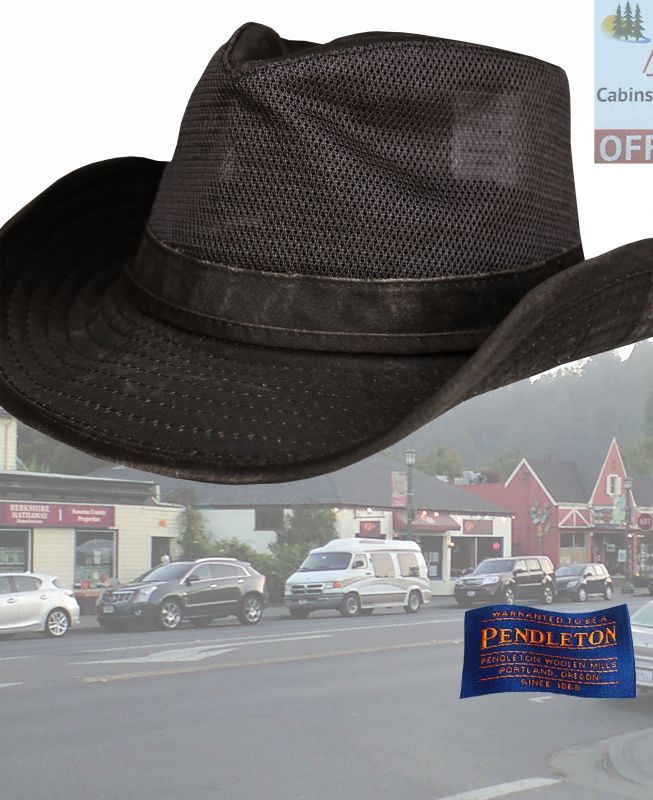 画像: ペンドルトン メッシュ アウトバックハット（ダークブラウン）/Pendleton Weathered Cotton Mesh Outback Hat(Tobacco)
