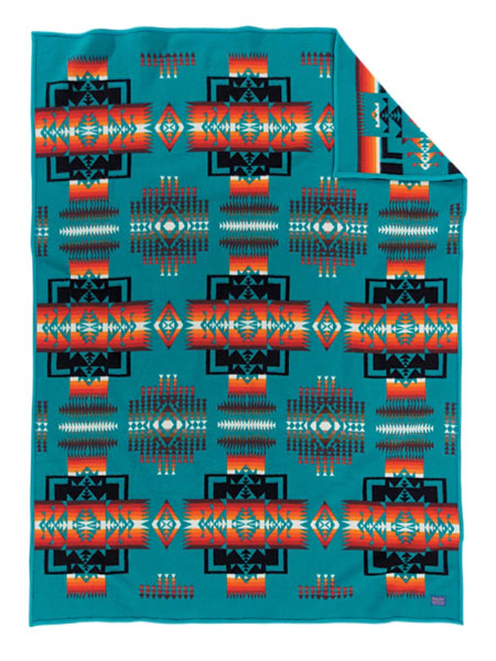 画像: ペンドルトン チーフジョセフ ムチャチョ ブランケット（ターコイズ）/Pendleton Chief Joseph Muchacho Blanket(Turquoise)