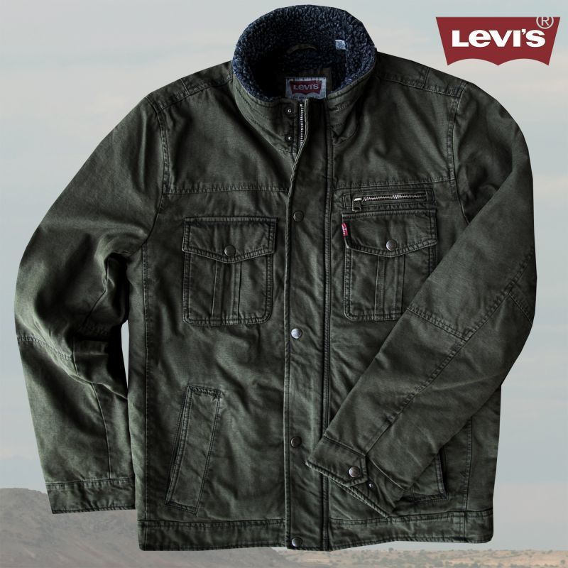 リーバイス トラッカー ジャケット（オリーブ）/Levi's Jacket(Olive