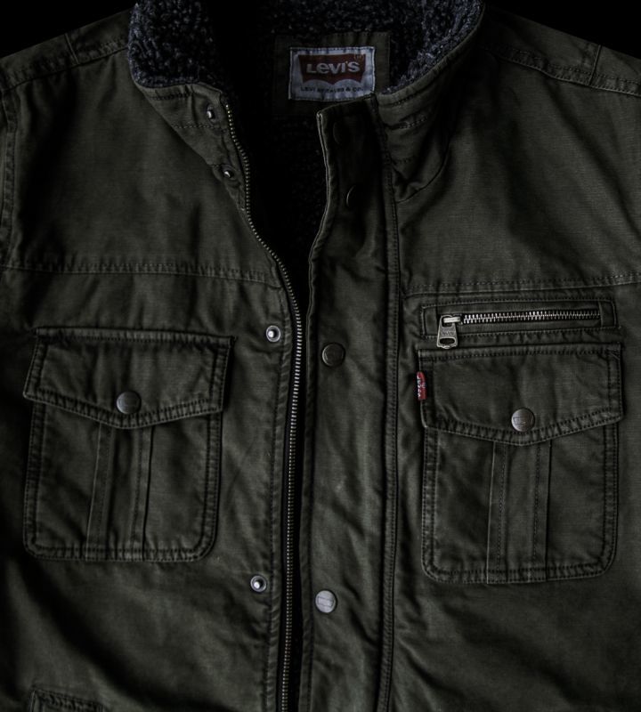 画像: リーバイス トラッカー ジャケット（オリーブ）/Levi's Jacket(Olive)