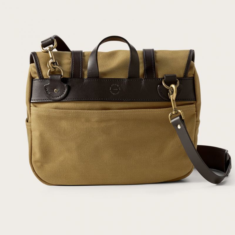 画像2: フィルソン ミディアム フィールド バッグ・ラージ ショルダー バッグ（タン）/Filson Medium Field Bag(Tan)