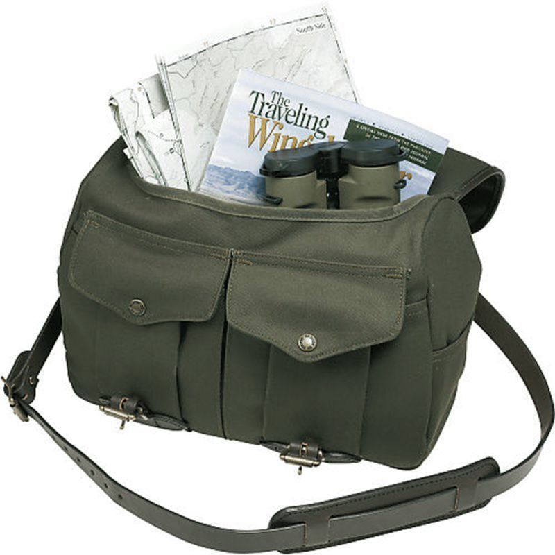 画像: フィルソン ミディアム フィールド バッグ・ラージ ショルダー バッグ（オッターグリーン）/Filson Medium Field Bag(Otter Green)