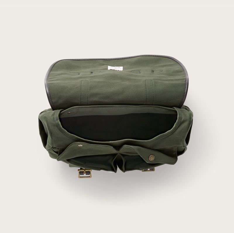 画像3: フィルソン ミディアム フィールド バッグ・ラージ ショルダー バッグ（オッターグリーン）/Filson Medium Field Bag(Otter Green)