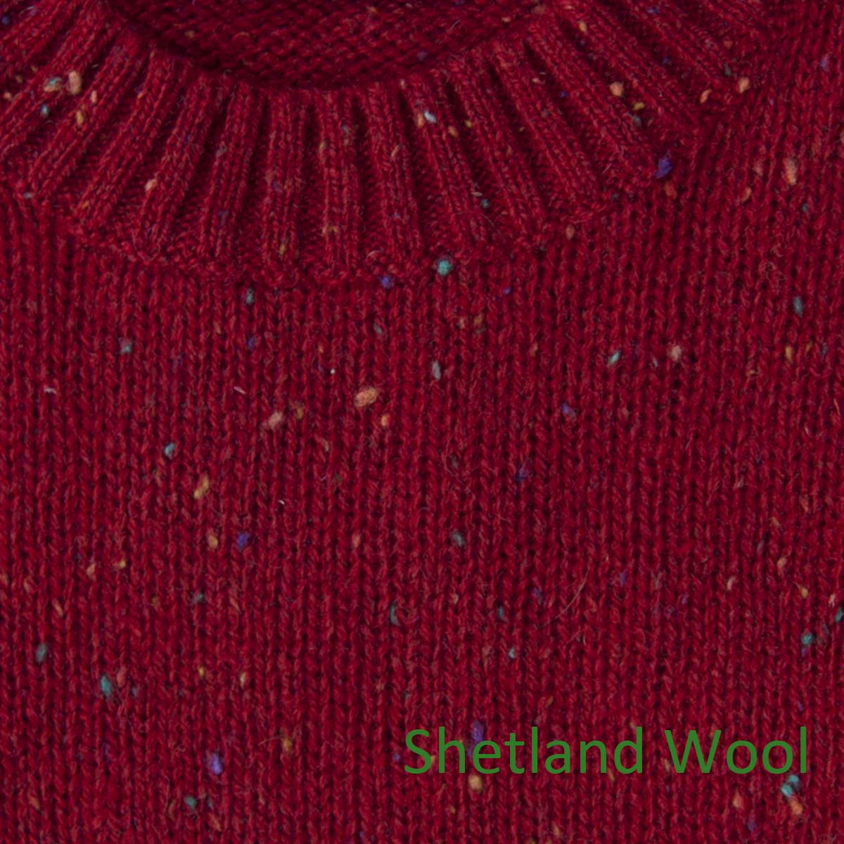 画像: ペンドルトン シェトランド ウール セーター（レッド）S/Pendleton Shetland Wool Sweater Red
