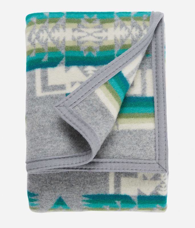 画像: ペンドルトン チーフジョセフ ムチャチョ ブランケット（グレー）/Pendleton Chief Joseph Muchacho Blanket(Grey)