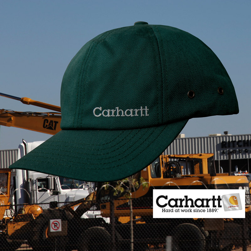 画像: カーハート ロゴ キャップ（グリーン）/Carhartt Logo Cap(Green)