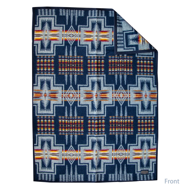 画像: ペンドルトン ハーディング ムチャチョ ブランケット（ネイビー）/Pendleton Harding Muchacho Blanket(Navy)