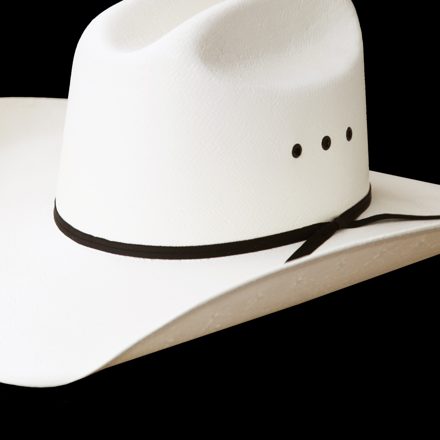 画像: ウエスタン ストロー ハット（シャンタン・ナチュラル）55cm・56cm・57cm/Shantung Straw Cowboy Hat(Natural)