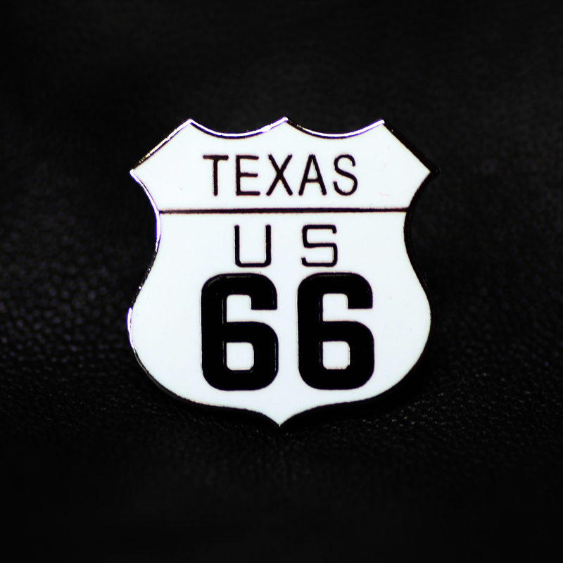 画像1: ルート66 ピンバッジ テキサス/Pin Texas US Route 66