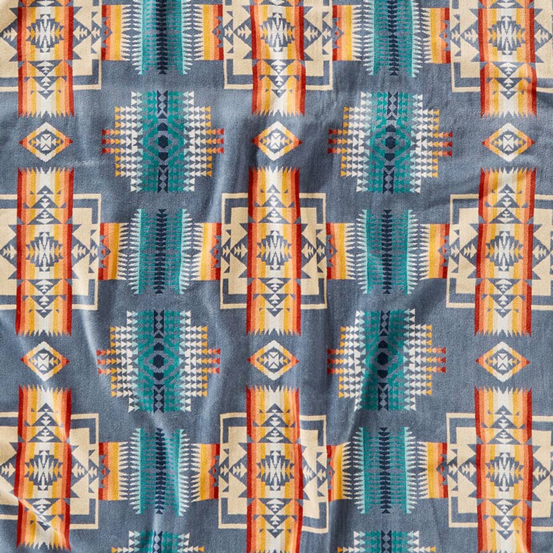 画像: PENDLETON ペンドルトン ジャガードバスタオル（チーフジョセフ スレート）/Pendleton Chief Joseph Spa Towel(Slate)