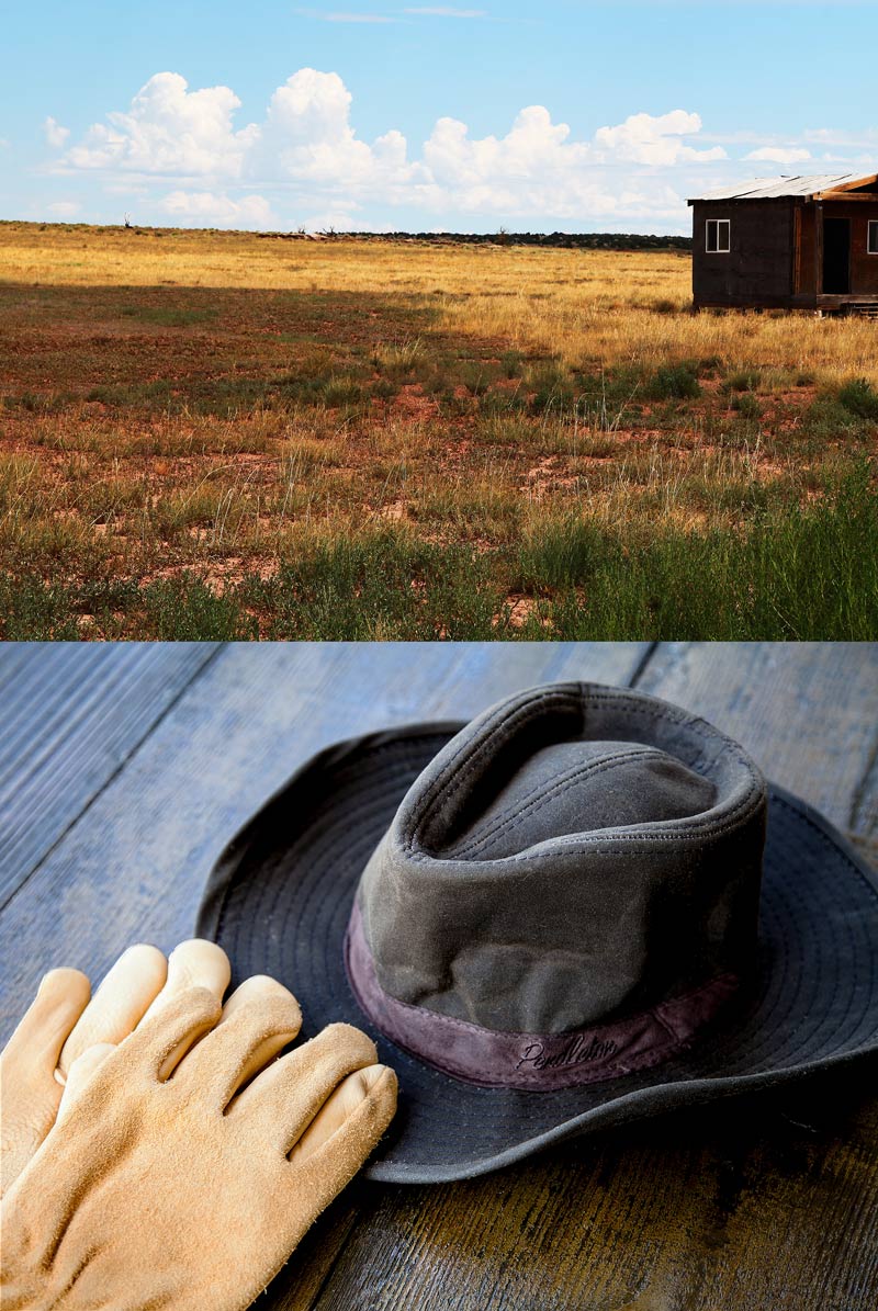 画像: ペンドルトン ウールラインド ワックスコットンハット（ブラウン・レンジャープラッド）M/Pendleton Wax Cotton Outback Hat with Ranger Plaid Lining