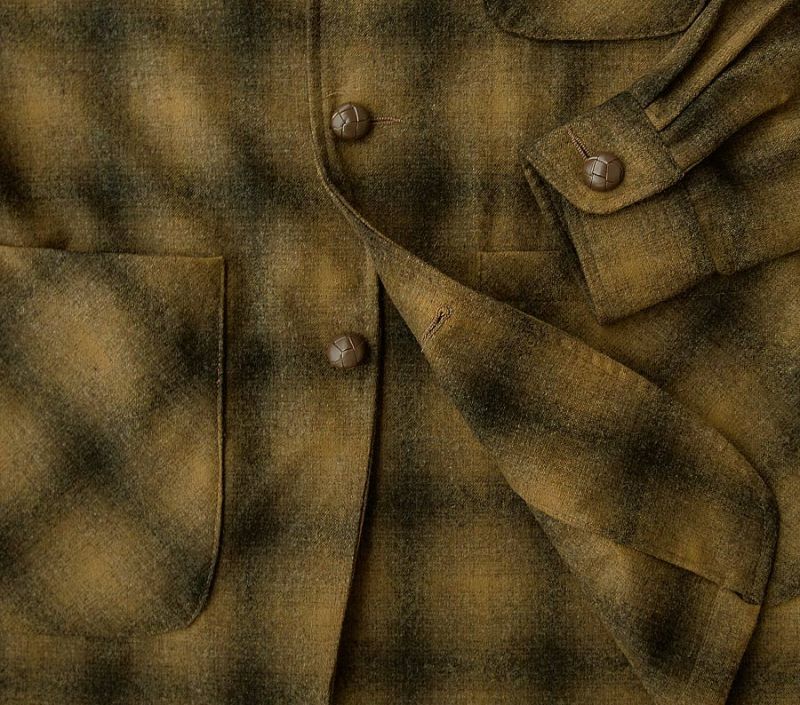 画像: ペンドルトン バージン ウール ジャケット ブロンズ・チャコール オンブレ フィッテッドM/Pendleton Virgin Wool Jacket(Bronze Charcoal Ombre)
