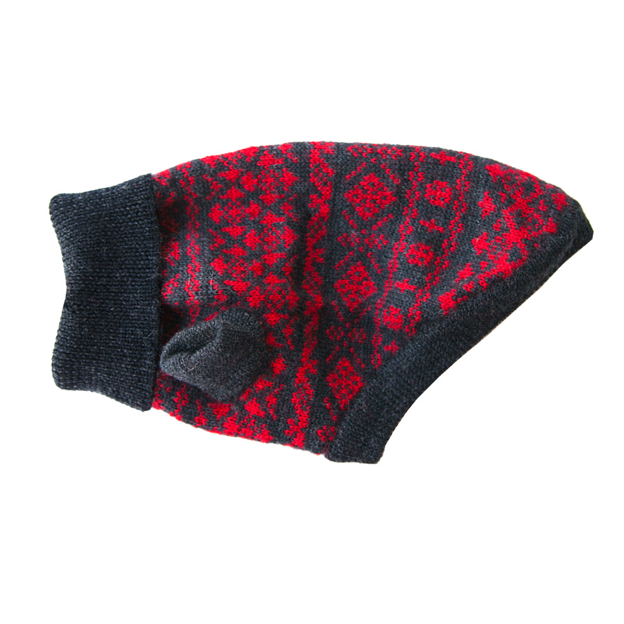 画像: ペンドルトン ドッグ セーター（犬の服）レッド・ブラックS/Pendleton Dog Sweater(Red/Black)