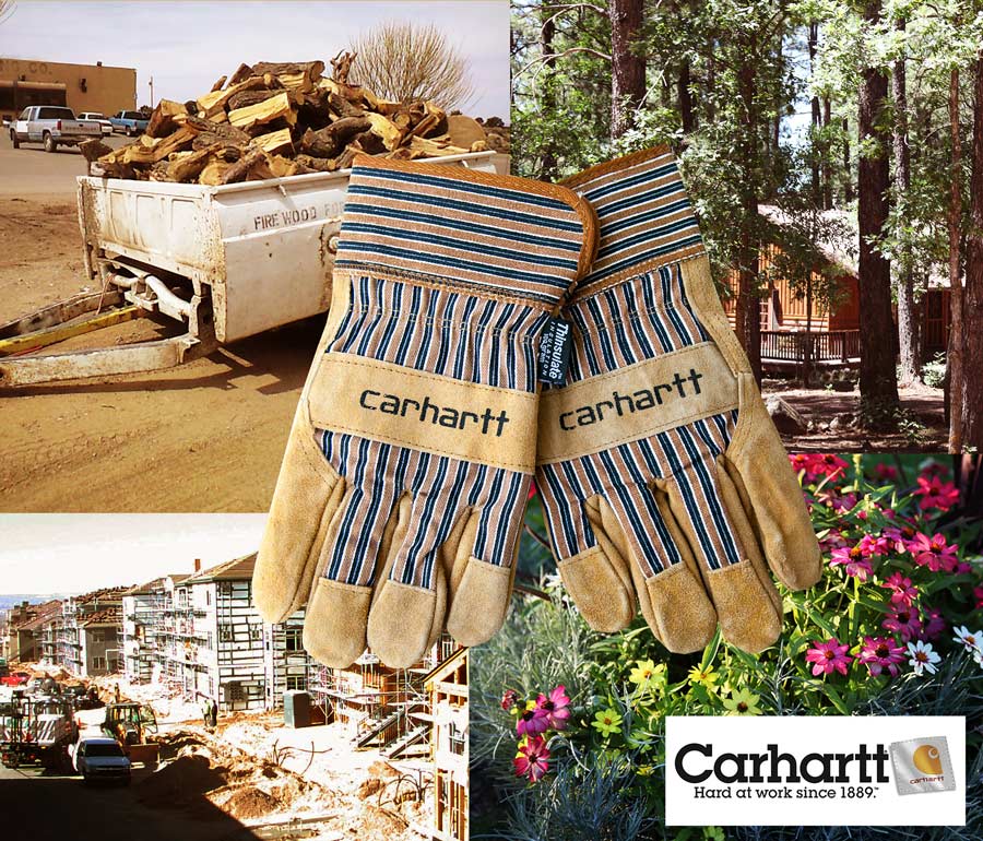 画像2: カーハート スエード ワーク グローブ シンサレート・ThinsulateTM Insulation/Carhartt Suede Work Gloves(Safety Cuff-Insulated)