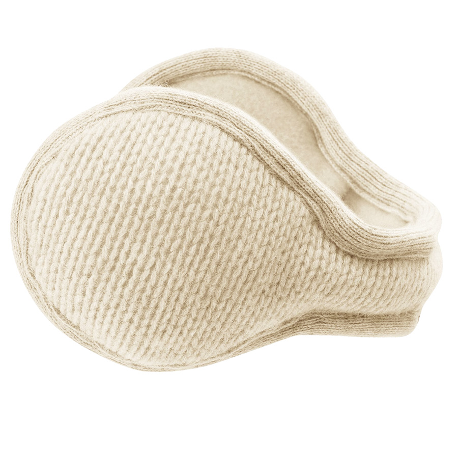 画像1: イヤーウォーマー 180S ワンエイティーズ 100%カシミア・スノー(レディース)/180S Ear Warmers