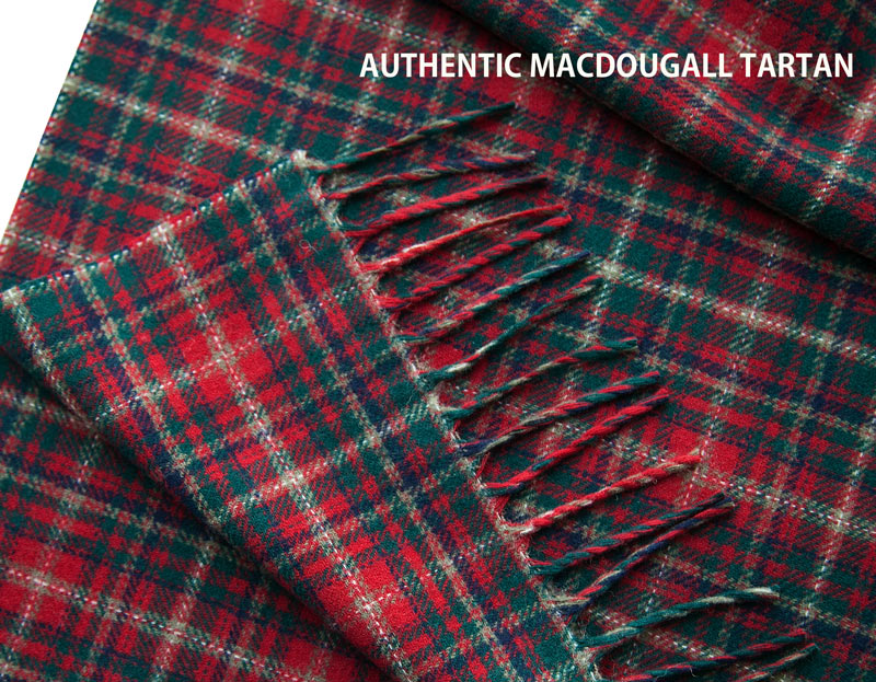 画像2: ペンドルトン ピュアバージンウール マフラー（マクドゥーガル タータン）/Pendleton Whisperwool Muffler(Authentic Macdougall Tartan)