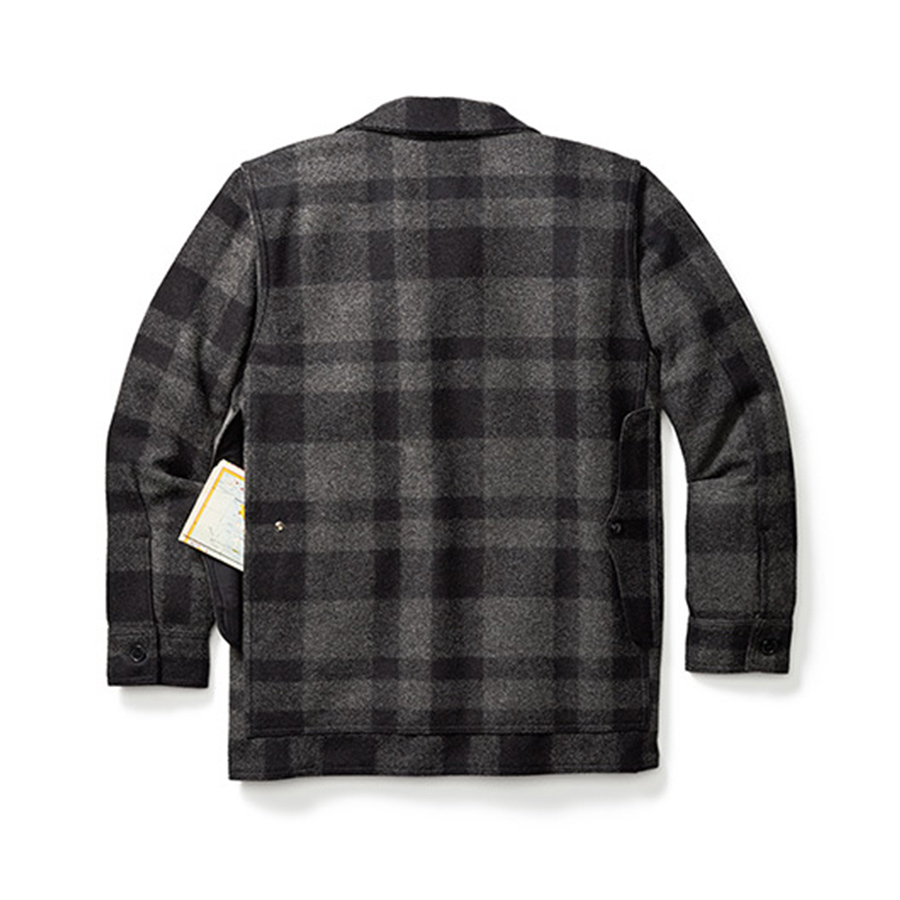 画像: フィルソン マッキーノ クルーザー（グレー×ブラック）38（身幅58cm）/Filson Mackinaw Cruiser(Gray×Black)