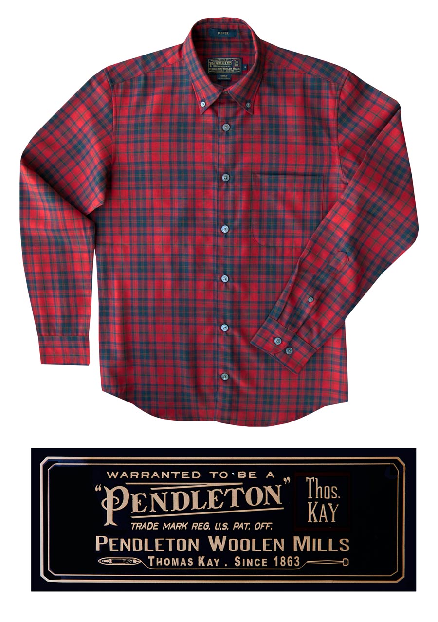 画像: ペンドルトン サーペンドルトン 細身仕様・トーマス・ケイ ジャスパー ウールシャツ（マシソンタータン）/Pendleton Thomas Kay Jasper Shirt(Matheson Tartan) 