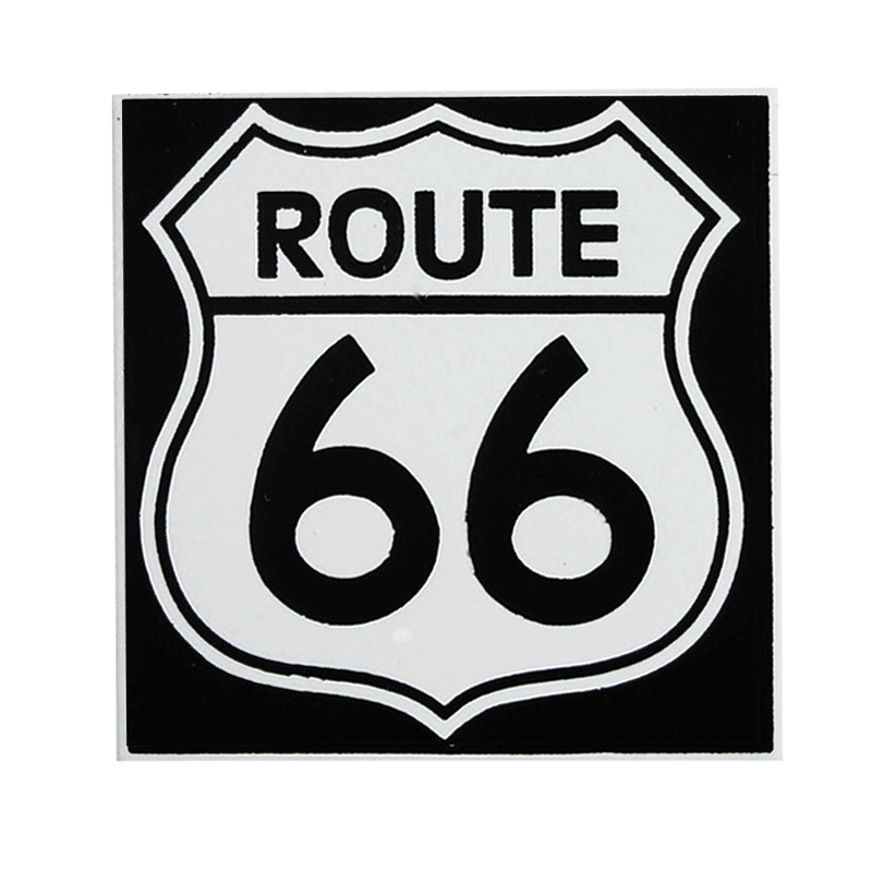 画像1: マグネット ルート66 ブラック Route 66