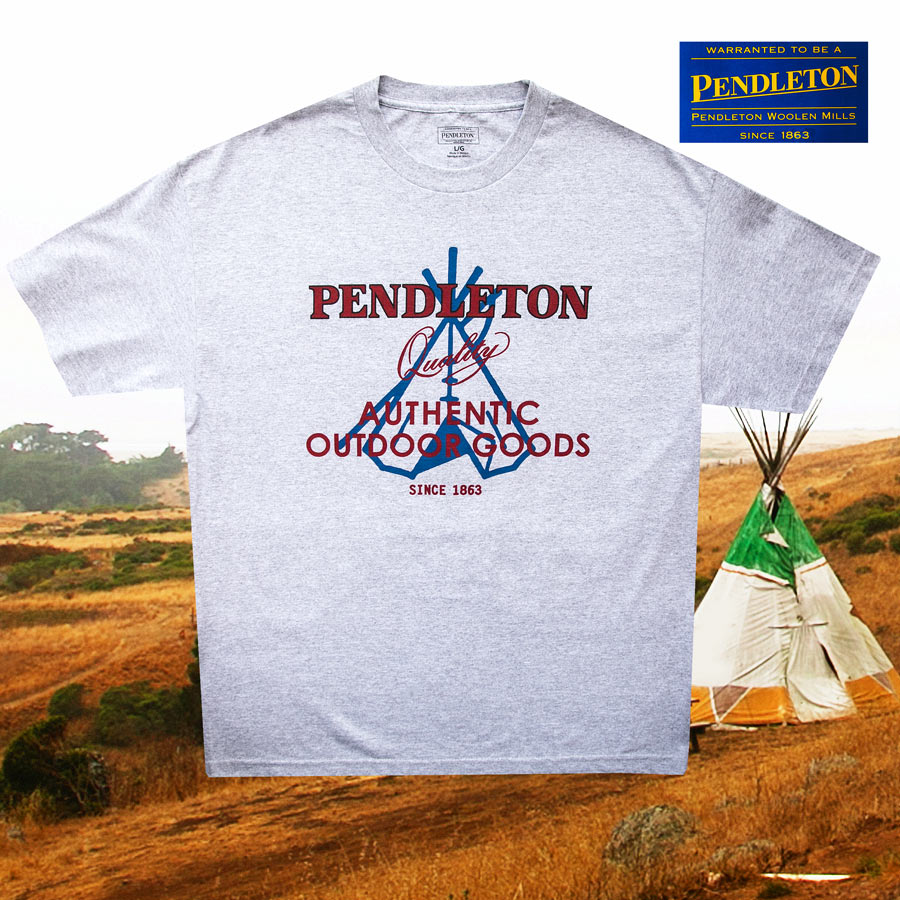 画像: ペンドルトン アウトドア 半袖 Tシャツ AUTHENTIC OUTDOOR GOODS L/Pendleton SS T-shirt