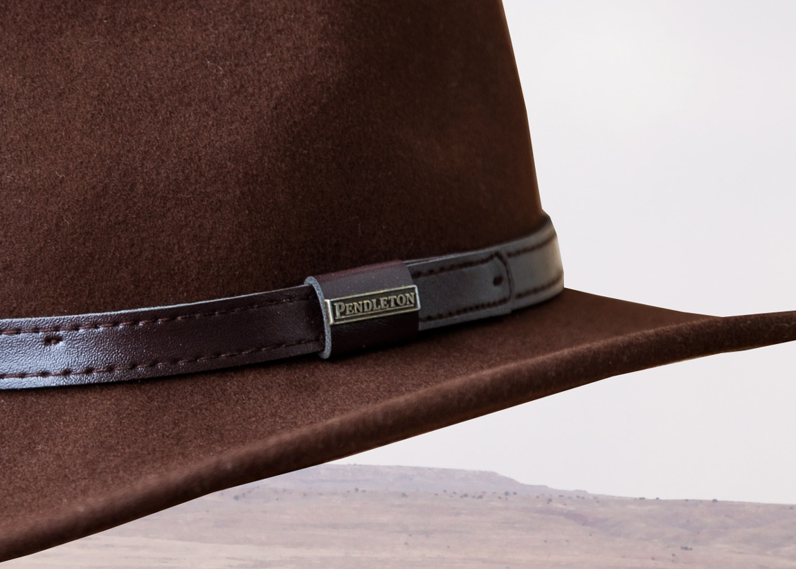 画像: ペンドルトン アウトバック ハット（ブラウン）大きいサイズあり/Pendleton Outback Hat(Fall Brown)