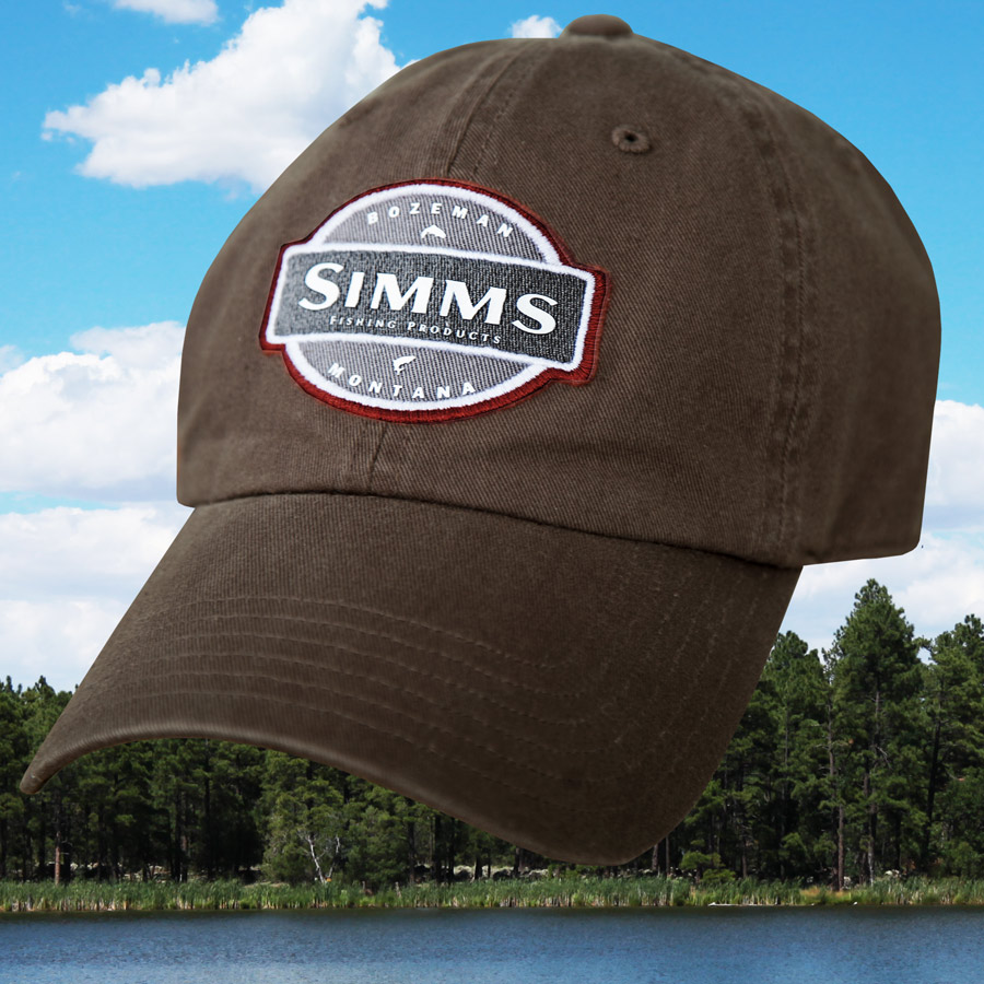 画像: シムス 6パネル UPF50+ サンプロテクション キャップ（ブラウン）/Simms Cap(Dark Brown)