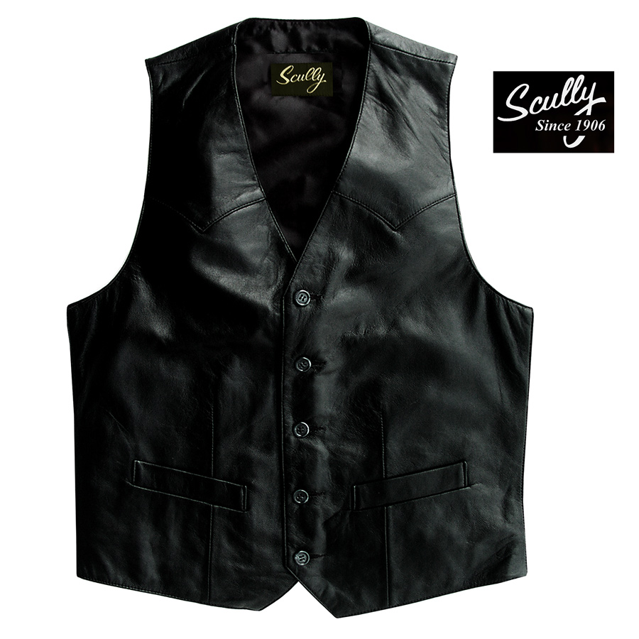 ＜6(ROKU)＞LEATHER VEST/ベスト