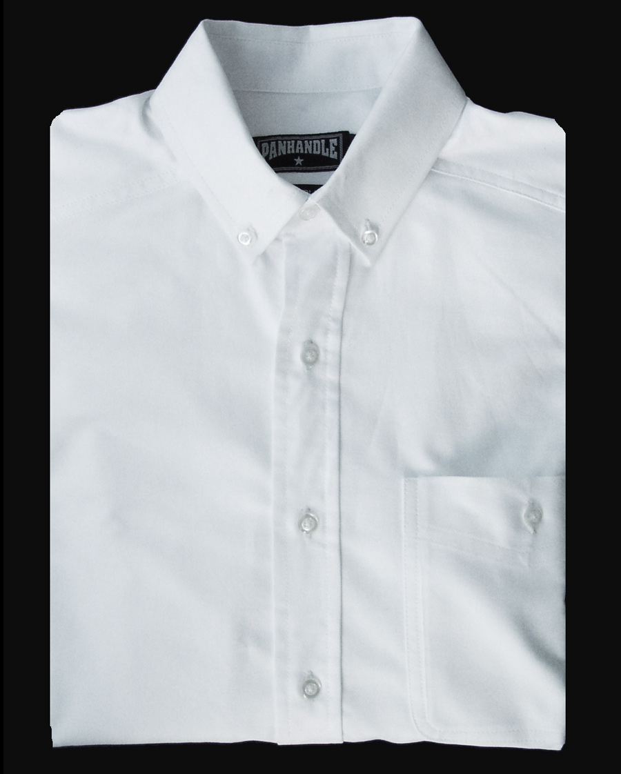 画像: パンハンドルスリム オックスフォード シャツ（ホワイト・無地/長袖）/Panhandle Slim Oxford Cloth Shirt