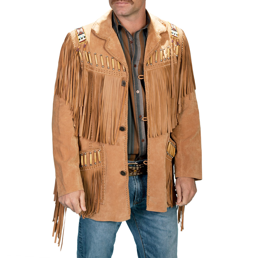 画像: スカリー レザーフリンジ ウエスタン ジャケット（ブラウン）/Scully Western Leather Fringe Jacket