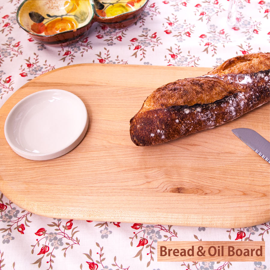 画像: ブレッド＆オイルボード・カッティングボード（ナチュラル）/Bread＆Oil Wood Cutting Board(Natural)