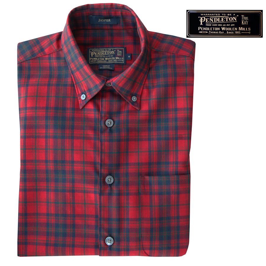 画像1: ペンドルトン サーペンドルトン 細身仕様・トーマス・ケイ ジャスパー ウールシャツ（マシソンタータン）/Pendleton Thomas Kay Jasper Shirt(Matheson Tartan) 