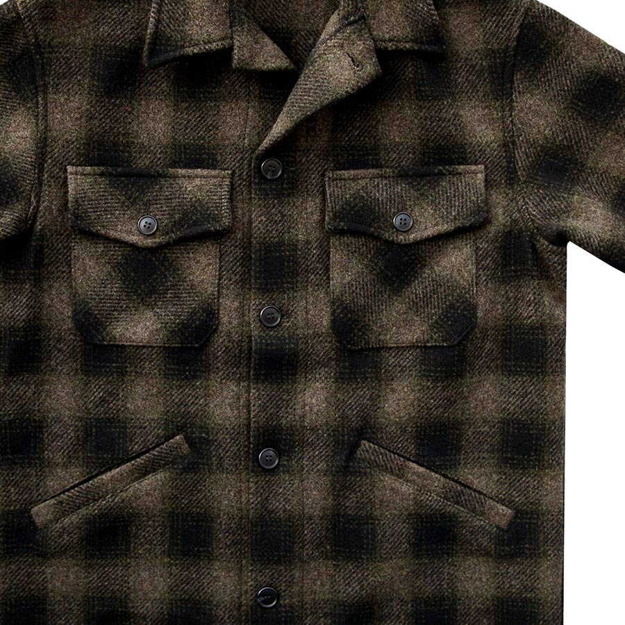画像: ペンドルトン ウール カントリーコート（グリーンxブラック）S/Pendleton Wool Coat(Green/Black)