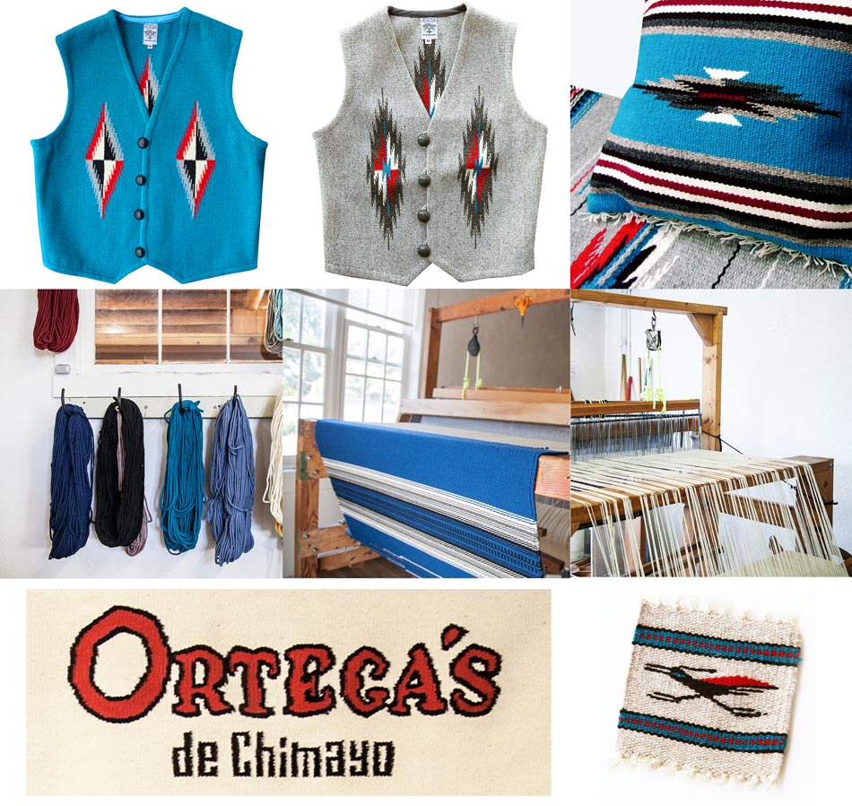 画像: オルテガ チマヨ ショルダー トートバッグ 100%ウール手織り（ブラウン）/CHIMAYO ORTEGA'S HAND WOVEN 100% ALL WOOL TOTE BAG(Brown)