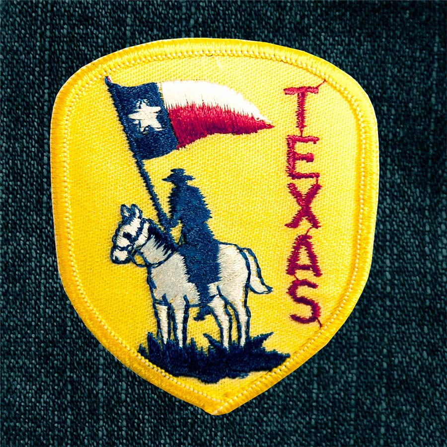画像: ワッペン テキサス レンジャー オン ホース/Patch Texas Ranger