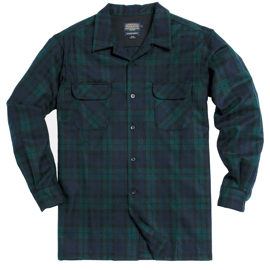 画像: ペンドルトン ウールシャツ ボードシャツ ブラックウォッチタータン/Pendleton Board Shirt(Black Watch Tartan)